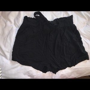 Black shorts casual